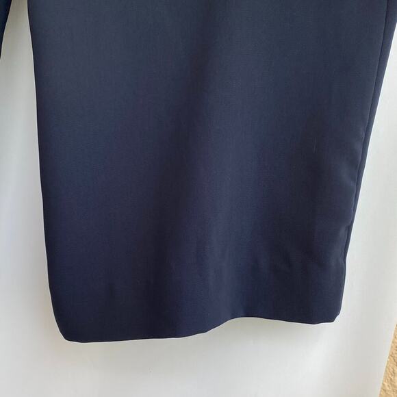 Reiss London Amika Cross Back Ruffle Jumpsuit in Navy Blue sz 2 - Picture 10 of 14